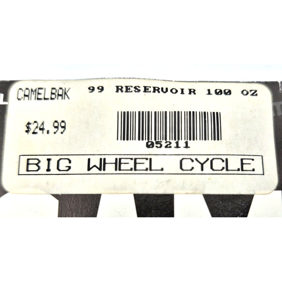 CamelBak 100oz 3 Liter Blue Reservoir Bladder LOT of 3 Tethered Screw Cap Unused - Picture 7 of 9